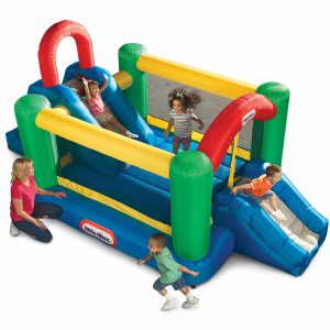Portable ToolMax Jump 'n Double Slide Bouncer Multi Scene Compatible